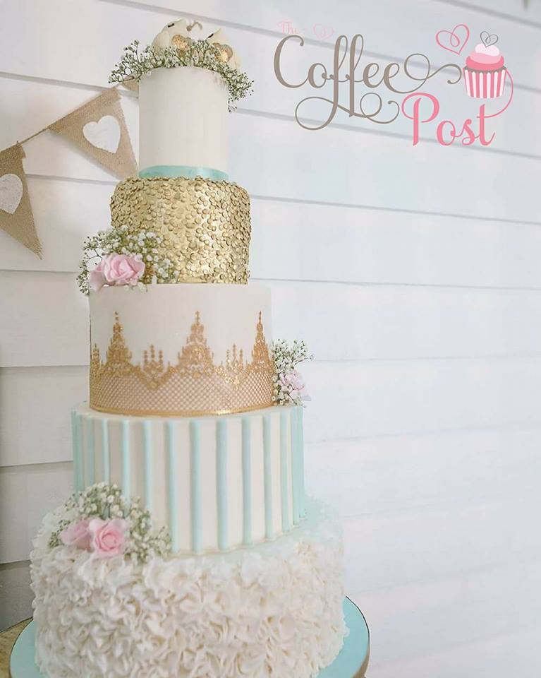 Bespoke 5 tier Wedding Cake